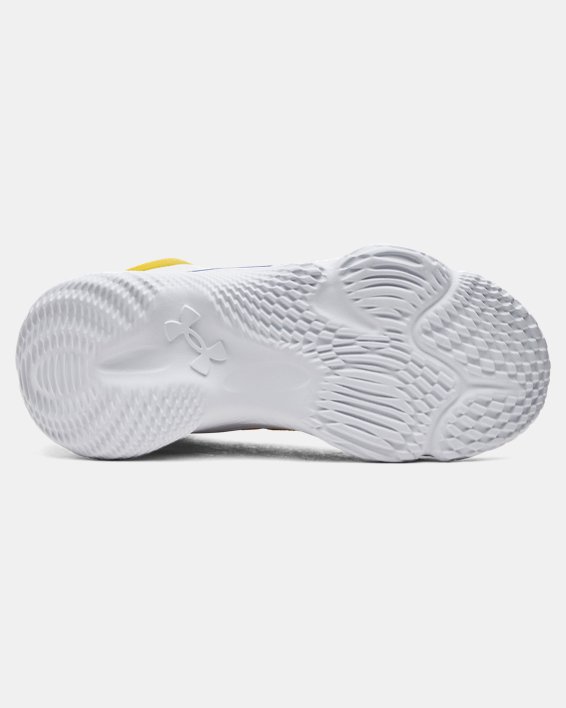 Unisex Curry Spawn FloTro Basketball Shoes in White image number 4